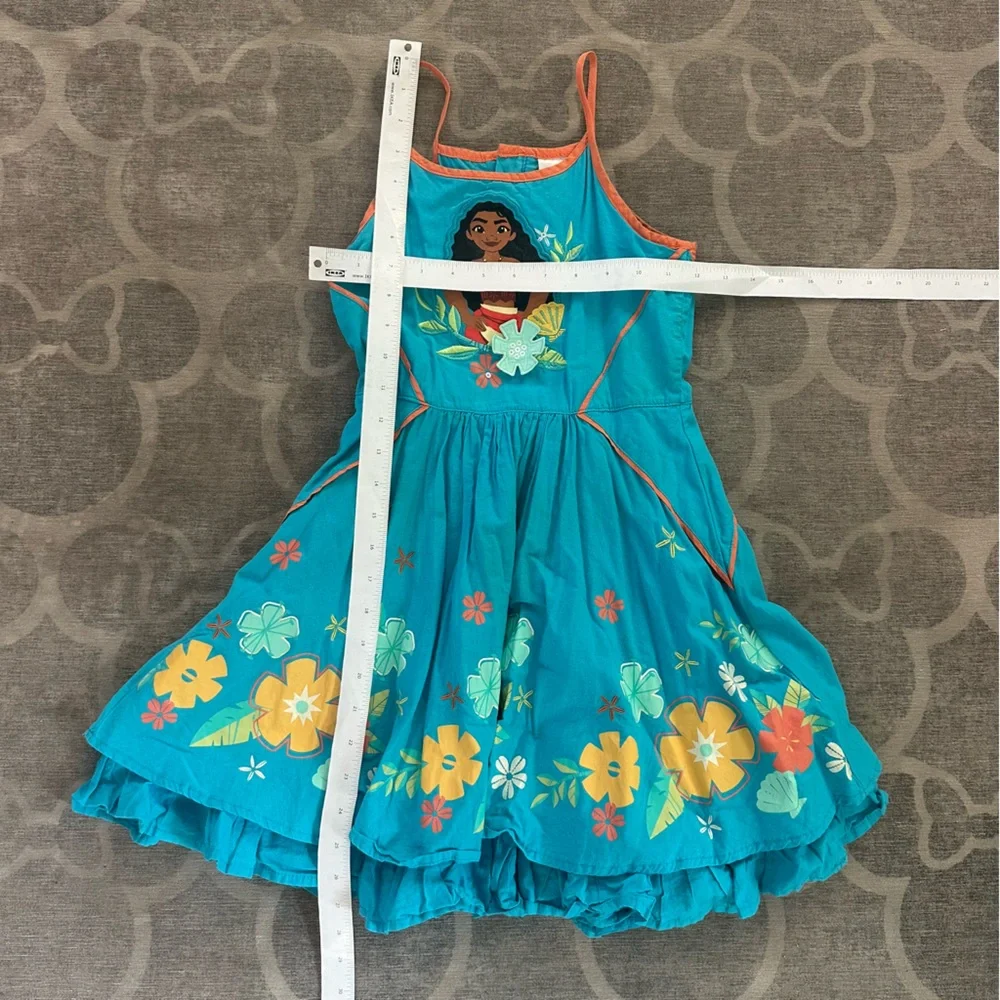 Disney’s Moana Blue Floral girls Dress from Disney’s Aulani resort in Hawaii